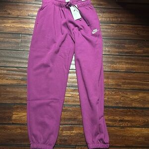 Purple Nike Joggers